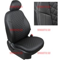 Авточехлы TOYOTA-Avensis Sd деленная 40\60 с 2003-2009 (Ромб) чер+чер Авточехлы TOYOTA-Avensis Sd деленная 40\60 с 2003-2009 (Ромб) чер+чер