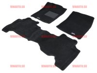 Коврики салона текст.Toyota Land Cruiser 150 Prado 2012-> LINER 3D Lux с бортиком черные/ST7400578