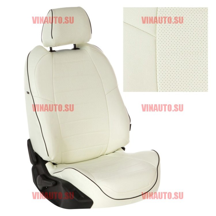 Авточехлы TOYOTA-RAV-4 с 06-13 (Аригон) бел+бел Авточехлы TOYOTA-RAV-4 с 06-13 (Аригон) бел+бел