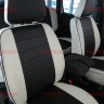 Авточехлы Chevrolet-NIVA с 2014-2016 (Аригон) бел+чер Авточехлы Chevrolet-NIVA с 2014-2016 (Аригон) бел+чер