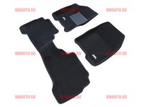 Коврики салона текст.Ford Kuga II 2012-> LINER 3D Lux с бортиком черные/ST7400524