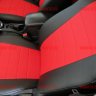 Авточехлы KIA-Cerato Sd с 2009 (Аригон) чер+красный