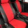 Авточехлы KIA-Cerato Sd с 2009 (Аригон) чер+красный