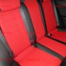 Авточехлы KIA-Cerato Sd с 2009 (Аригон) чер+красный
