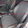 Авточехлы HYUNDAI-Solaris I sd/KIA-Rio III sd 40/60 2011- (Ромб) чер+чер