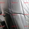 Авточехлы HYUNDAI-Solaris I sd/KIA-Rio III sd 40/60 2011- (Ромб) чер+сер