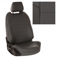 Авточехлы TOYOTA-Land Cruiser Prado 120 (5 мест) 2002-2009 (Аригон) тем.сер+тем.сер