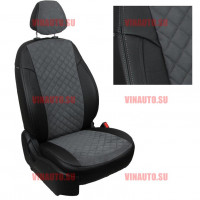 Авточехлы CHEVROLET-Aveo SD с 2004 / Ravon Nexia R3 с 2015 (Ромб-Алькантара) чер+тем.сер Авточехлы CHEVROLET-Aveo SD с 2004 / Ravon Nexia R3 с 2015 (Ромб-Алькантара) чер+тем.сер