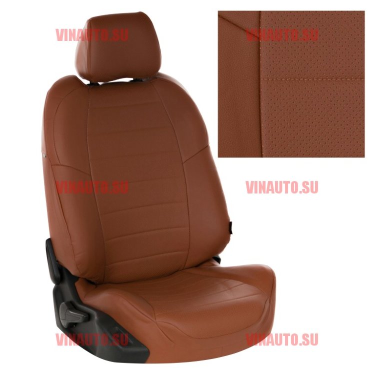 Авточехлы NISSAN-X-Trail T-32 с 15- (Аригон) коричневый