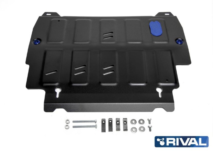 Rival/Защита картера и КПП Infiniti QX60 2013-2020/Nissan Murano 2016-/Pathfinder 2014-2017/11124152