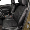 Авточехлы KIA-Sportage IV 2016-2021 (Ромб) чер+чер