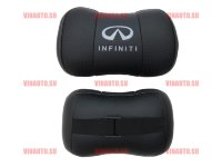 Автомобильные подушки для шеи INFINITI (Аригон) чер+чер Автомобильные подушки для шеи INFINITI (Аригон) чер+чер