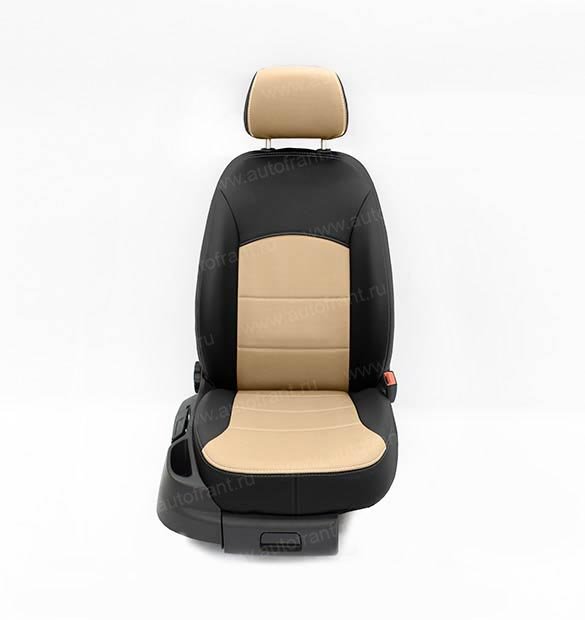АВТОФРАНТ/Авточехлы Renault Logan 2 c 2014 40\60 (Аригон)/чер+беж АВТОФРАНТ/Авточехлы Renault Logan 2 c 2014 40\60 (Аригон)/чер+беж