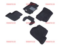 Коврики салона текст. 3D euro-std SKODA Octavia A5 (2004-/2009-)/VW Golf 5/6/Jetta (EMC3D)