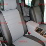 Авточехлы VW- Touareg 2002-2010 за водителем 40% (Аригон) чер+сер Авточехлы VW- Touareg 2002-2010 за водителем 40% (Аригон) чер+сер