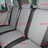 Авточехлы VW- Touareg 2002-2010 за водителем 40% (Аригон) чер+сер Авточехлы VW- Touareg 2002-2010 за водителем 40% (Аригон) чер+сер