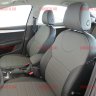 Авточехлы SKODA-Octavia-A-7 Elegance (с задн. подлокотником) (Аригон) чер+тем.сер