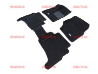 Коврики салона текст.VW Touareg 2002-2010 LINER 3D Lux с бортиком черные/ST7400280 Коврики салона текст.VW Touareg 2002-2010 LINER 3D Lux с бортиком черные/ST7400280